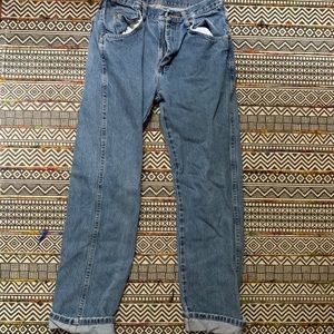 wrangler regular fit blue jeans